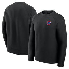 Chicago Cubs Nike Tech Fleece Raglan Sweatshirt - MLB Sweatshirts