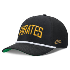 Pittsburgh Pirates Nike Cooperstown Collection Rise Adjustable Hat - MLB Hats