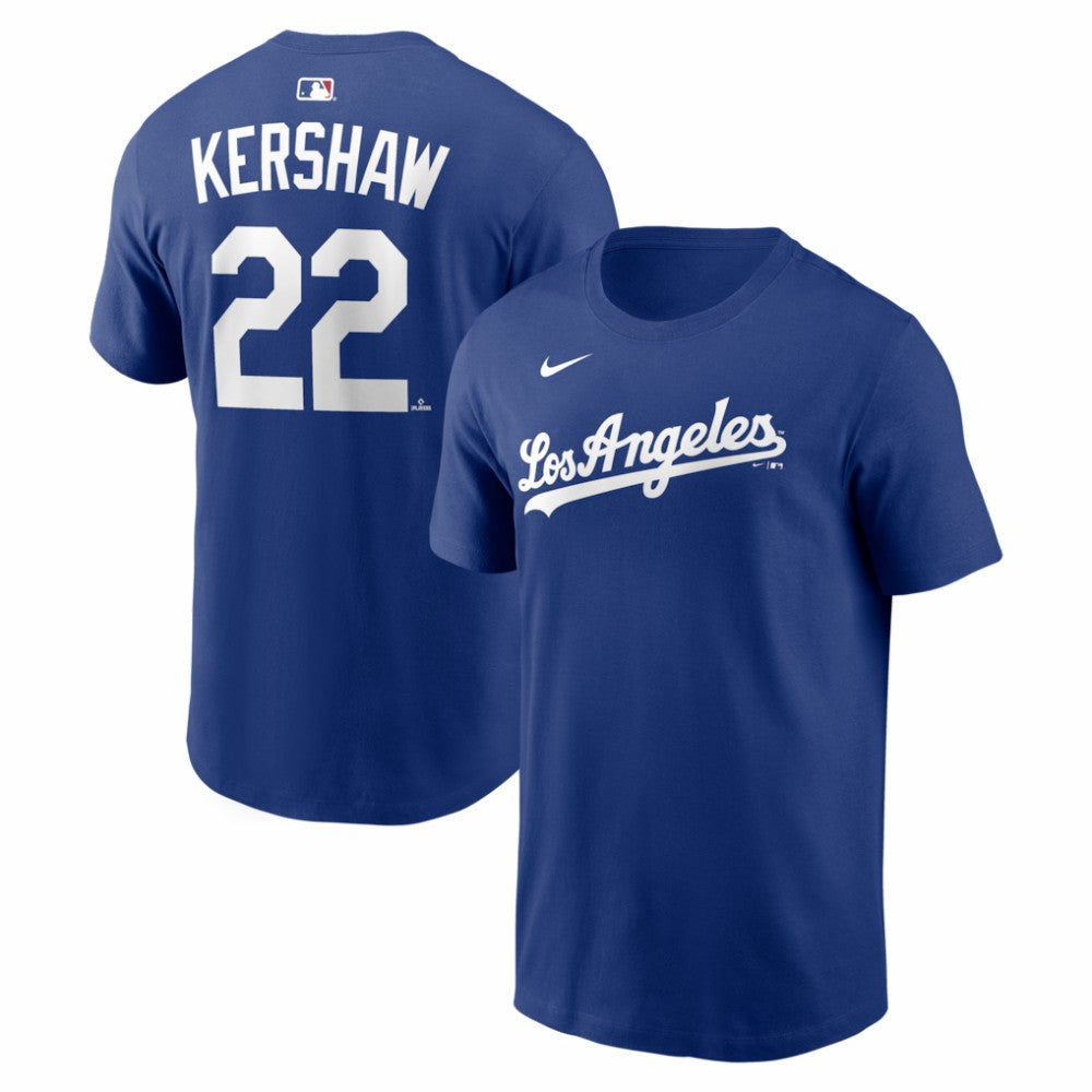 Clayton Kershaw Los Angeles Dodgers Nike Alternate Name & Number T-Shirt - MLB T-shirts