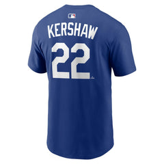 Clayton Kershaw Los Angeles Dodgers Nike Alternate Name & Number T-Shirt - MLB T-shirts
