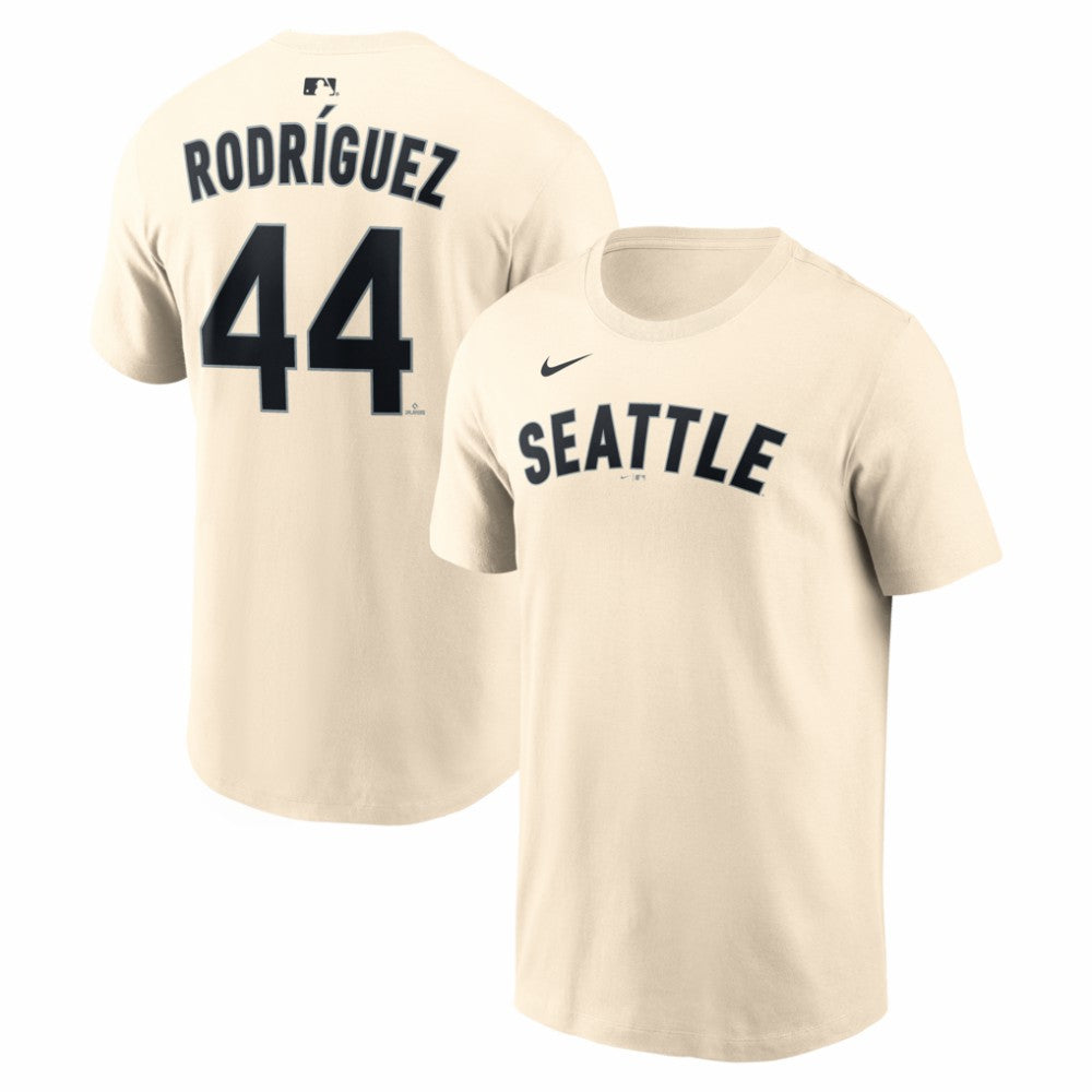 Julio Rodríguez Seattle Mariners Nike Name & Number T-Shirt - MLB T-shirts