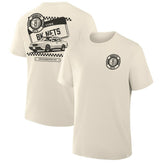 Cream Brooklyn Nets Team Culture T-Shirt | NBA