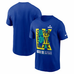 New England Patriots Super Bowl LX Essential T-Shirt | NFL Outlet