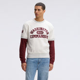 Washington Commanders IconicFleece Short Sleeve Sweatshirt | NFL Discount