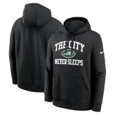 New York Jets The City Never Sleeps Club Fleece Hoodie | NFL Outlet