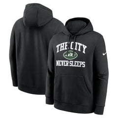 New York Jets The City Never Sleeps Club Fleece Hoodie | NFL Outlet