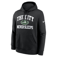 New York Jets The City Never Sleeps Club Fleece Hoodie | NFL Outlet