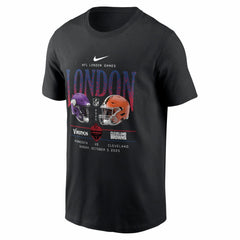 Cleveland Browns Minnesota Vikings vs. International Games London 2025 T-Shirt | NFL US