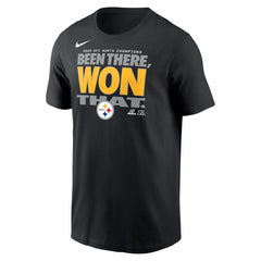Pittsburgh Steelers 2025 AFC North Division Champions Locker Room Trophy Collection T-Shirt | NFL On sale