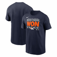 Denver Broncos 2025 AFC West Division Champions Locker Room Trophy Collection T-Shirt | NFL Online