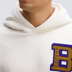 Baltimore Ravens IconicFleece Letterman Hoodie | NFL Outlet