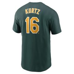 Nick Kurtz Athletics Nike Fuse Name & Number T-Shirt - MLB T-shirts