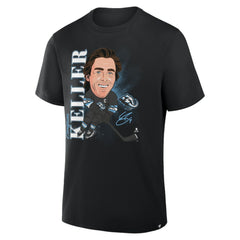 Clayton Keller Utah Mammoth Fanatics Caricature Player T-Shirt - NHL T-shirts