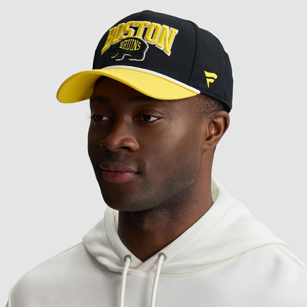 Boston Bruins Fanatics 2026 NHL Stadium Series Authentic Pro A-Frame Adjustable Hat - NHL Hats