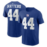 New York Giants Cam Skattebo Name & Number T-Shirt | NFL Online