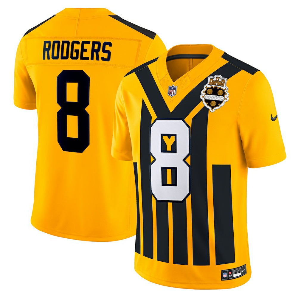 Pittsburgh Steelers Aaron Rodgers Alternate Vapor F.U.S.E. Limited Jersey | NFL New