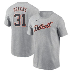 Riley Greene Detroit Tigers Nike Fuse Name & Number T-Shirt - MLB T-shirts