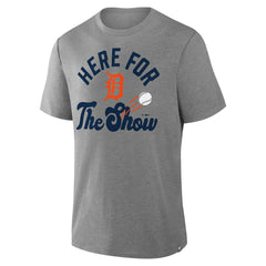 Detroit Tigers Fanatics Nostalgia Tri-Blend T-Shirt - MLB T-shirts