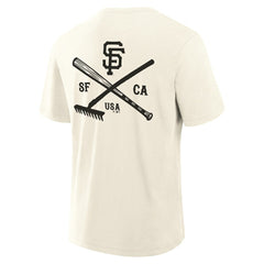 San Francisco Giants Fanatics Nostalgia Stadium Slub T-Shirt - MLB T-shirts