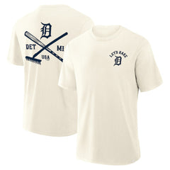 Detroit Tigers Fanatics Nostalgia Stadium Slub T-Shirt - MLB T-shirts