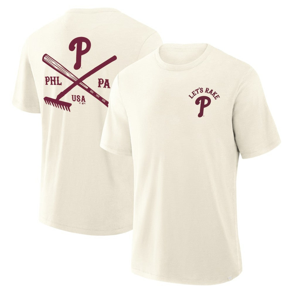 Philadelphia Phillies Fanatics Nostalgia Stadium Slub T-Shirt - MLB T-shirts