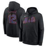 Francisco Lindor New York Mets Nike Player Name & Number Club Pullover Hoodie - MLB Hoodies