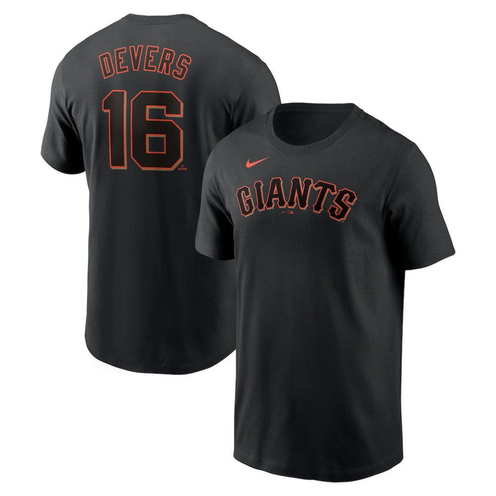 Rafael Devers San Francisco Giants Nike Home Name & Number T-Shirt - MLB T-shirts
