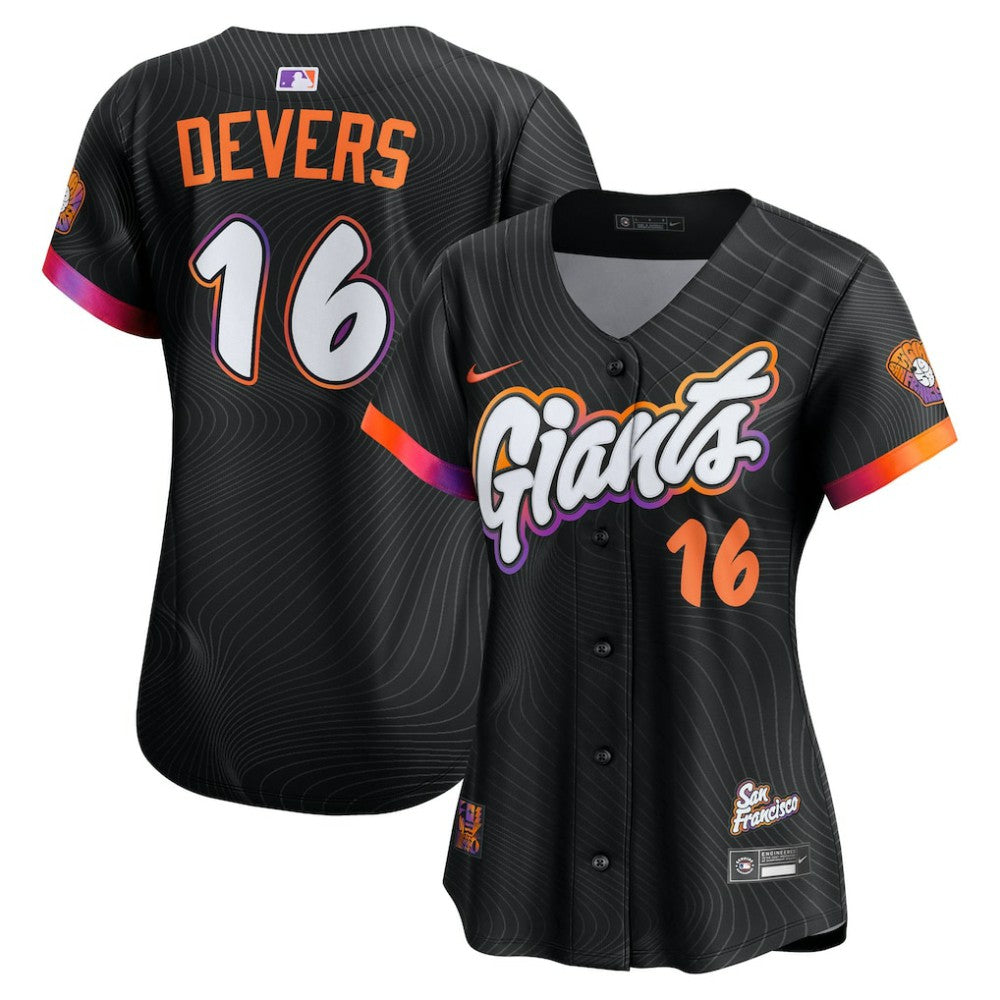 Rafael Devers San Francisco Giants Nike Women's 2025 City Connect Limited Player Jersey - MLB Jerseys