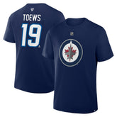 Jonathan Toews Winnipeg Jets Fanatics Authentic Stack Name & Number T-Shirt - NHL T-shirts