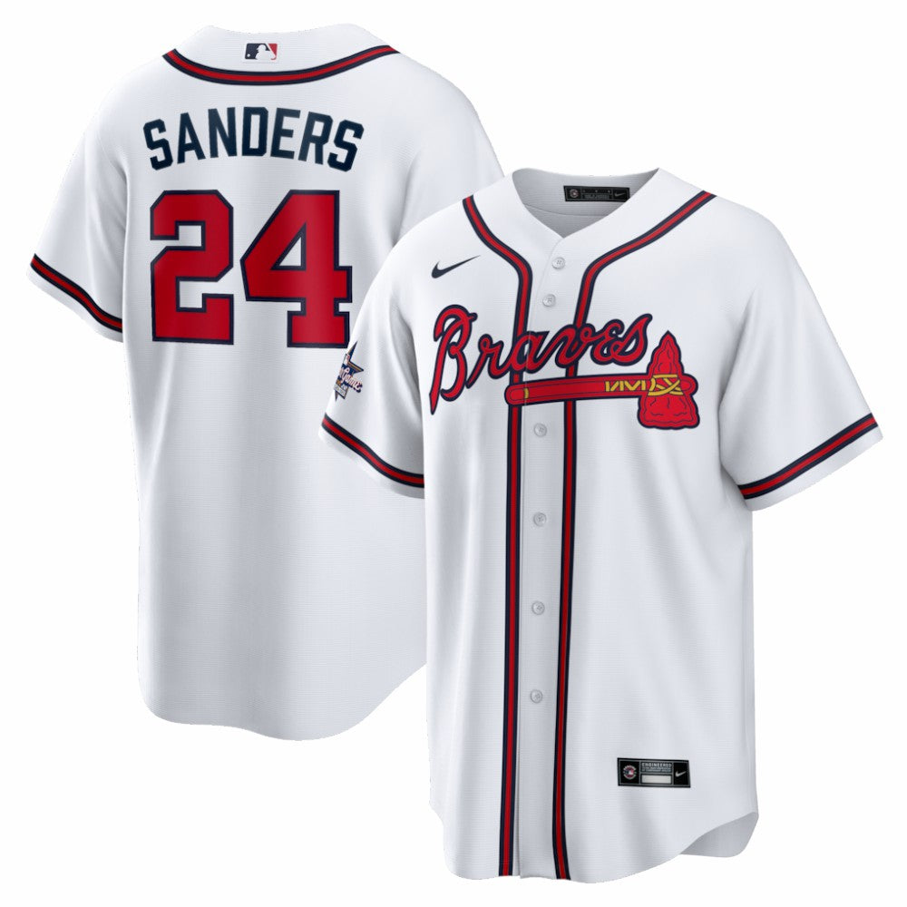 Deion Sanders Atlanta Braves Nike Home Retired Player Replica Jersey - MLB Jerseys