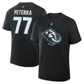 JJ Peterka Utah Mammoth Fanatics Authentic Stack Name & Number T-Shirt - NHL T-shirts