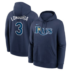 Evan Longoria Tampa Bay Rays Nike Player Name & Number Club Pullover Hoodie - MLB Hoodies
