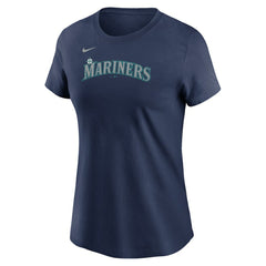Cal Raleigh Seattle Mariners Nike Women's Cooperstown Collection Fuse Name & Number T-Shirt - MLB T-shirts
