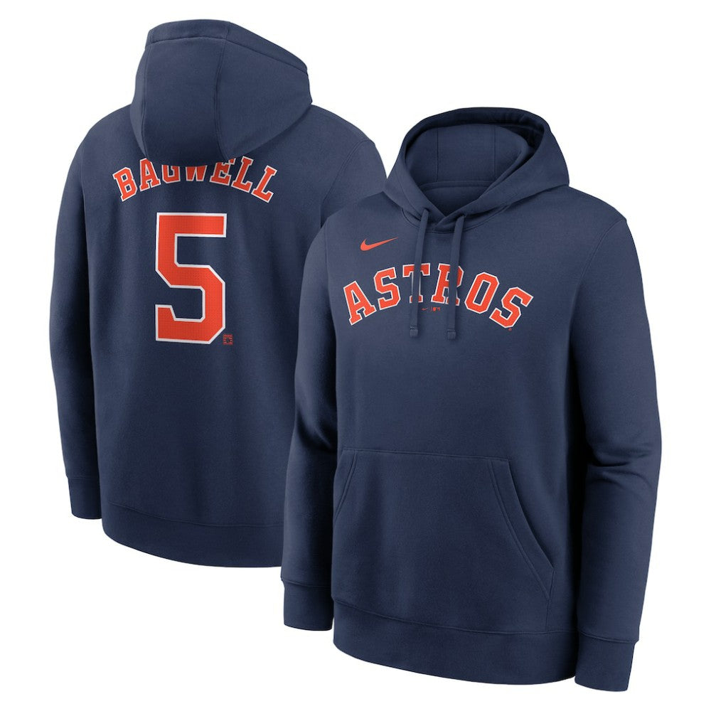 Jeff Bagwell Houston Astros Nike Retired Player Name & Number Club Pullover Hoodie - MLB Hoodies