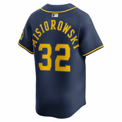 Jacob Misiorowski Milwaukee Brewers Nike Alternate Limited Jersey - MLB Jerseys