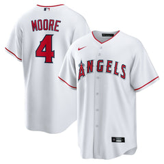 Christian Moore Los Angeles Angels Nike Home Replica Jersey - MLB Jerseys