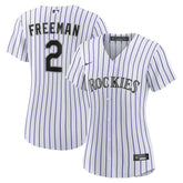 Tyler Freeman Colorado Rockies Nike Women's Home Replica Jersey - MLB Jerseys