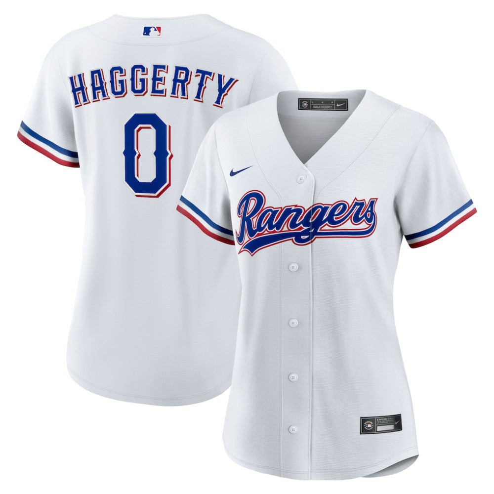 Sam Haggerty Texas Rangers Nike Women's Home Replica Jersey - MLB Jerseys