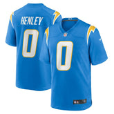 Los Angeles Chargers Daiyan Henley Team Game Jersey | NFL Hot