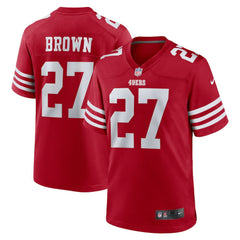 San Francisco 49ers Ji'Ayir Brown Team Game Jersey | NFL New