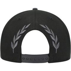 Black Brooklyn Nets Back Laurels 9FIFTY Snapback Hat | NBA