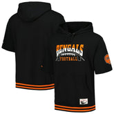 Cincinnati Bengals Pre-Game Short Sleeve Pullover Hoodie | NFL Sale