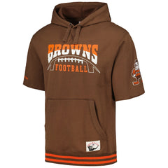 Cleveland Browns Pre-Game Short Sleeve Pullover Hoodie | NFL Online