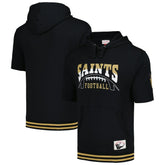 New Orleans Saints Pre-Game Short Sleeve Pullover Hoodie | NFL US