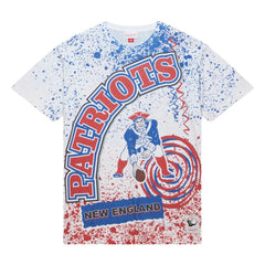 New England Patriots Team Burst Sublimated T-Shirt | NFL New