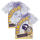 Minnesota Vikings Team Burst Sublimated T-Shirt | NFL Discount