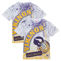 Minnesota Vikings Team Burst Sublimated T-Shirt | NFL Discount