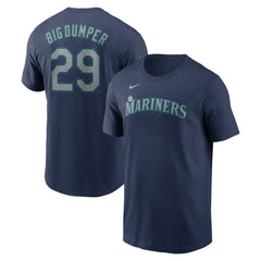 Cal Raleigh Seattle Mariners Nike Name & Number Player Nickname T-Shirt - MLB T-shirts
