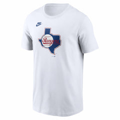 Texas Rangers Nike Cooperstown Collection Logo T-Shirt - MLB T-shirts