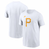 Pittsburgh Pirates Nike Cooperstown Collection Logo T-Shirt - MLB T-shirts